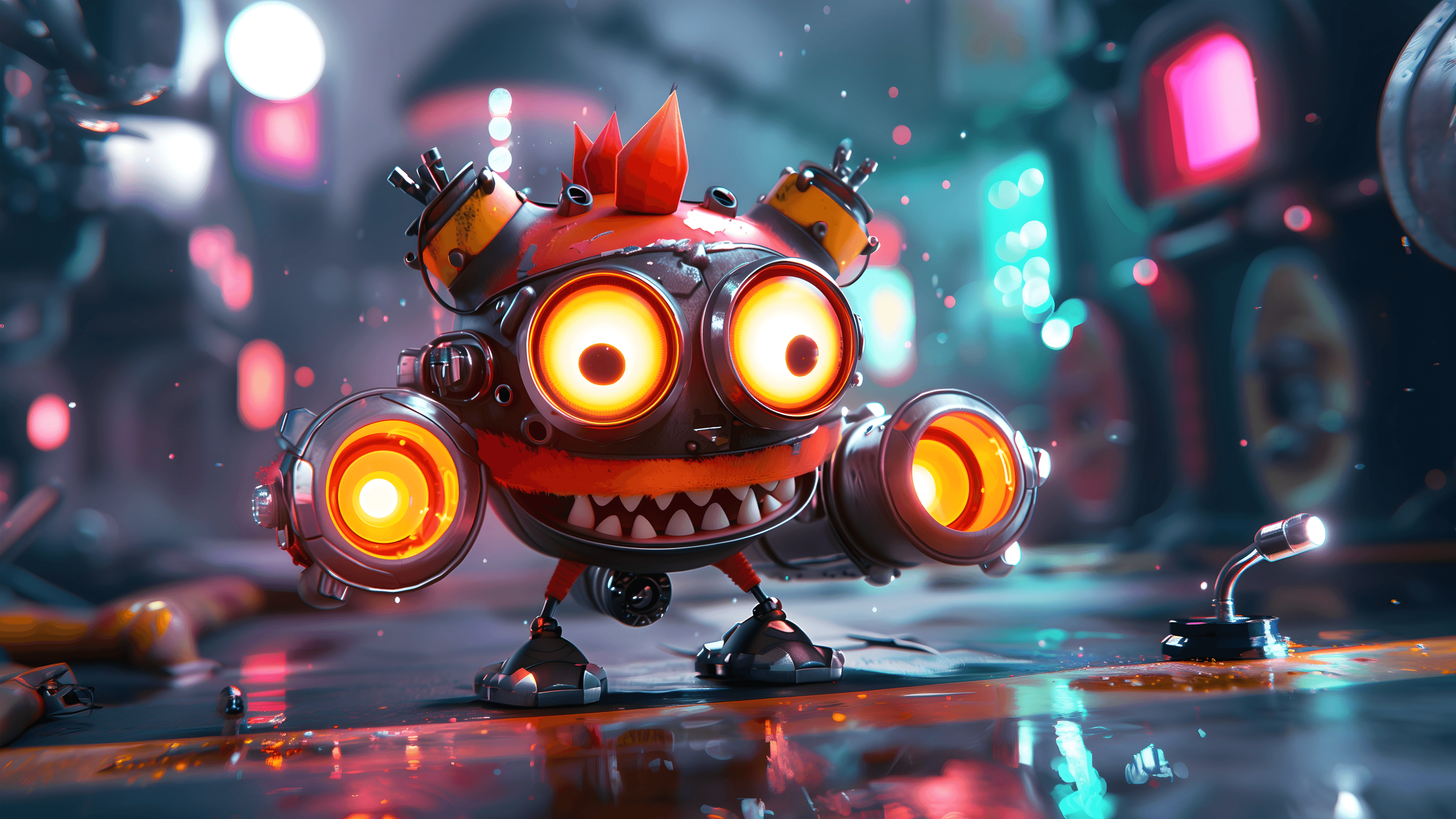 CyberSushi action artwork